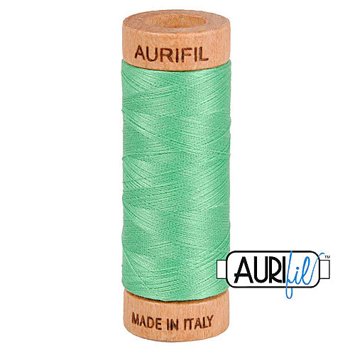 Fil Aurifil coton mako 80wt 306 yards, idéal pour la couture, le matelassage et le crochet