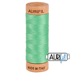 Fil Aurifil coton mako 80wt 306 yards, idéal pour la couture, le matelassage et le crochet