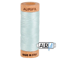 Aurifil Baumwoll-Mako-Garn, 80wt, 284 m, ideal zum Nähen, Quilten, Häkeln