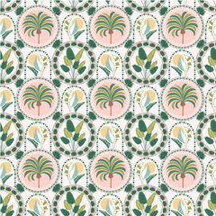 Mediterranean Medley Victoria Louise Design 100% Cotton 45cm x 55cm Wide 5Pcs Fat Quarter Bundle for Crafting, Sewing, Patchwork, Quilting