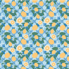 Mediterranean Medley Victoria Louise Design 100% Cotton 45cm x 55cm Wide 5Pcs Fat Quarter Bundle for Crafting, Sewing, Patchwork, Quilting