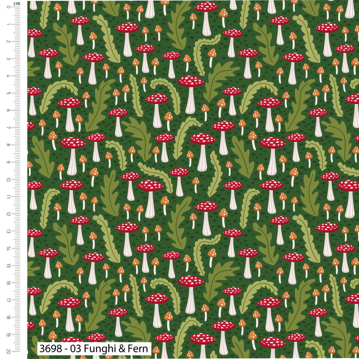 The Craft Cotton Co. Loose Fabric Nightfall Forest By Craft Cotton Co. 100% Cotton Digitally Printed Fabric