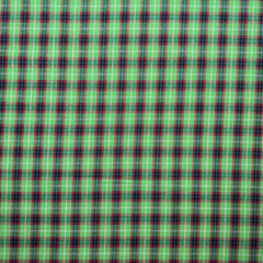 Crafty By Chatham Glyn 100% Green Brushed Cotton Tartan 140cm Wide Crafty Cottons Fabric For Crafting, Sewing, Dressmaking, Home Décor