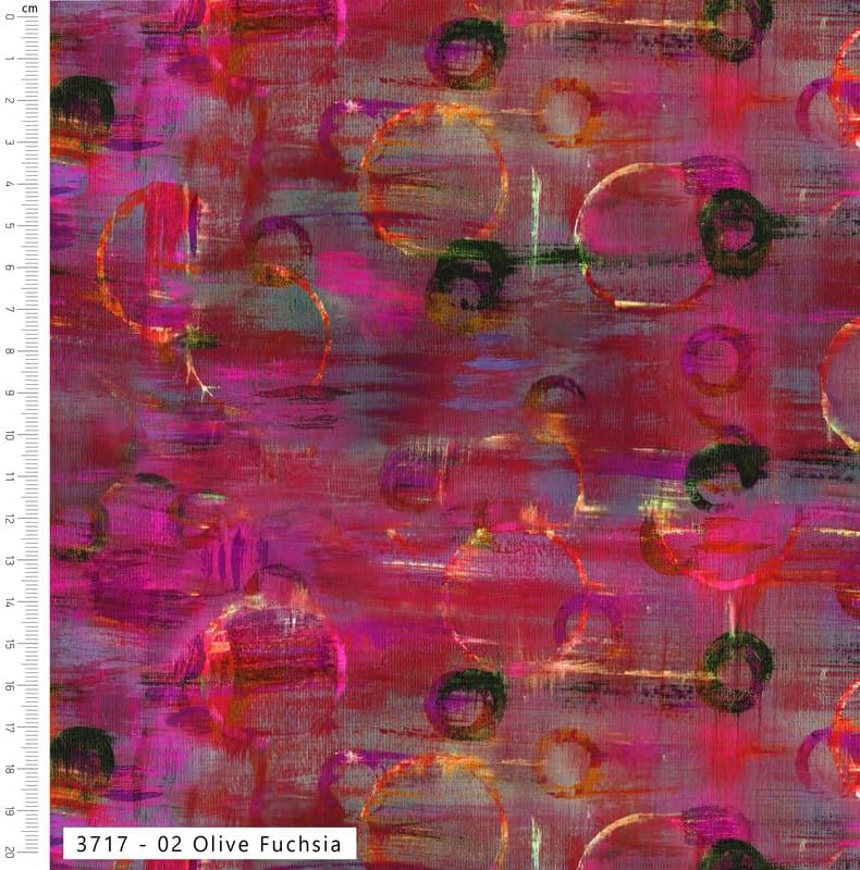 Make + Believe Loose Fabric Layers of Time - Sew Pretty Sew Mindful 100% Organic Cotton Prints