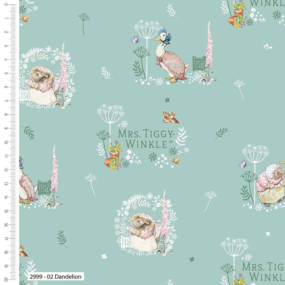 Peter Rabbit Peters Garden Organic Cotton Prints (2999)