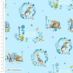 Peter Rabbit Peters Garden Organic Cotton Prints (2999)