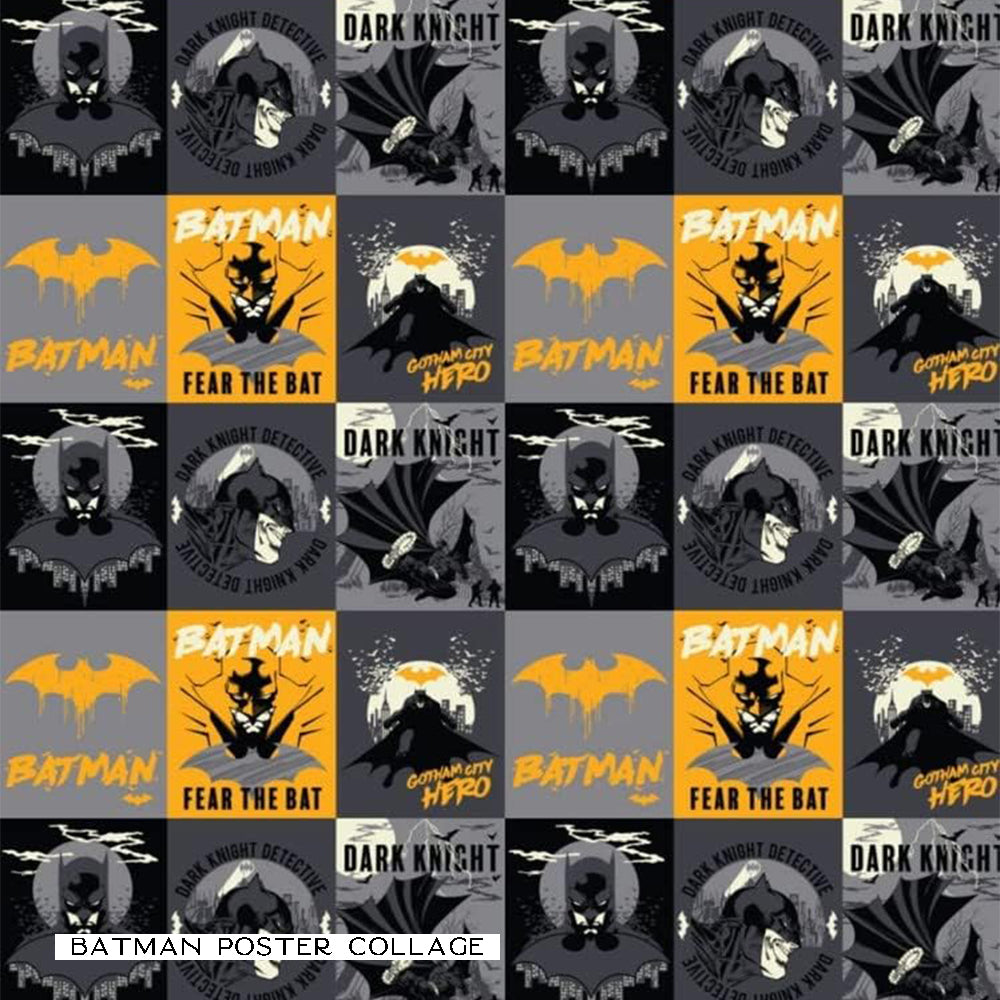 Batman Superhelden-Comicbuch DC Comics Fat Quarters Bundle – CraftsFabrics