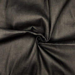 Close-up of Black fabric with folds