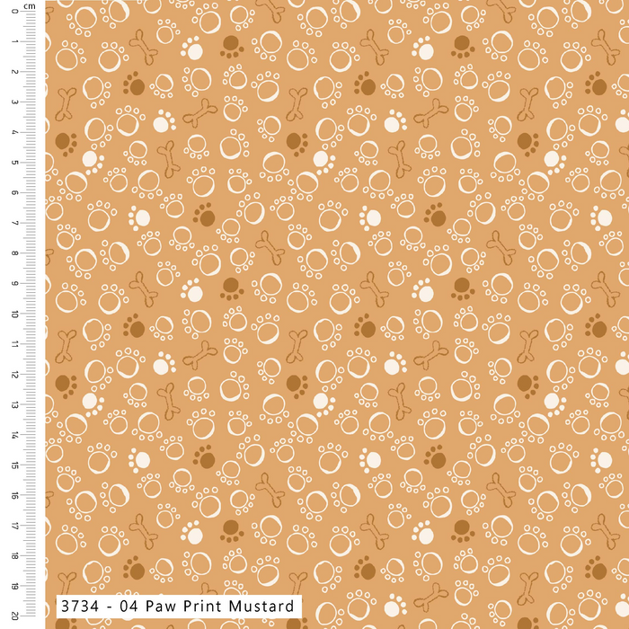 The Craft Cotton Co. Fat Quarter Bundle Ruff and Tumble by Susan Wheeler 5Pcs 45cm x 55cm Wide Fat Quarter Bundle for Crafting, Quilting, Children’s Projects, Pet Accessories