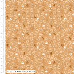 Ruff and Tumble by Susan Wheeler 5Pcs 45cm x 55cm Wide Fat Quarter Bundle for Crafting, Quilting, Children’s Projects, Pet Accessories