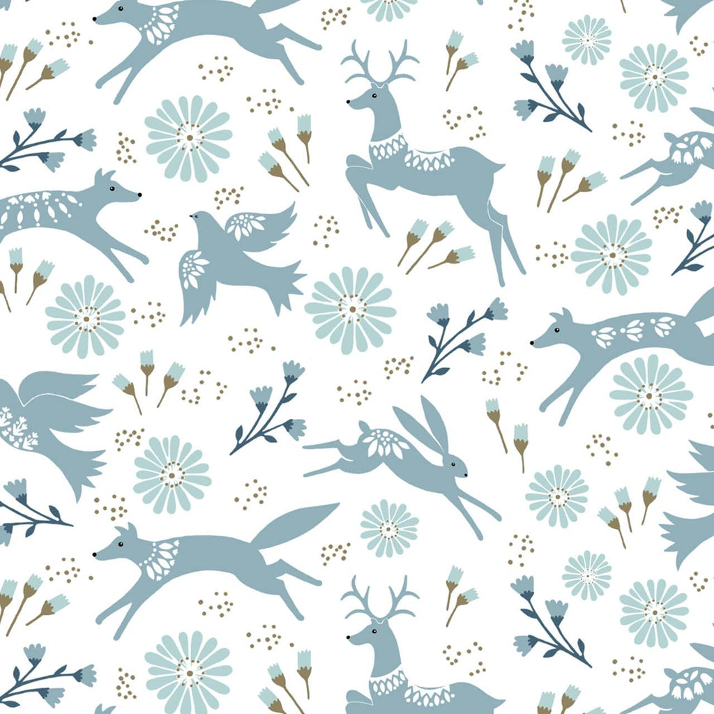 Dashwood Studio Starlit Hollow Metallic Fabric by Sian Summerhayes 100 ...