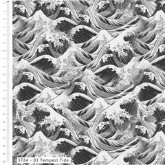 Sail Across the Sea By Make + Believe 100% Cotton Digitally Printed Fabric for Quilting, Arts, Crafts, DIY Projects