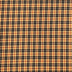 Crafty By Chatham Glyn 100% Brown Brushed Cotton Tartan 140cm Wide Crafty Cottons Fabric For Crafting, Sewing, Dressmaking, Home Décor