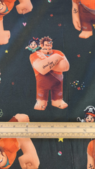 Wreck it Ralph 100% Cotton 140cm Wide Digital Fabric Ideal for Crafting, Quilting, Sewing, Dressmaking, Kid's Crafts