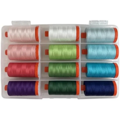 Aurifil Full Bloom von Barbara Persing, Garnset aus 100 % Baumwolle, ideal zum Nähen, Basteln und Patchworken