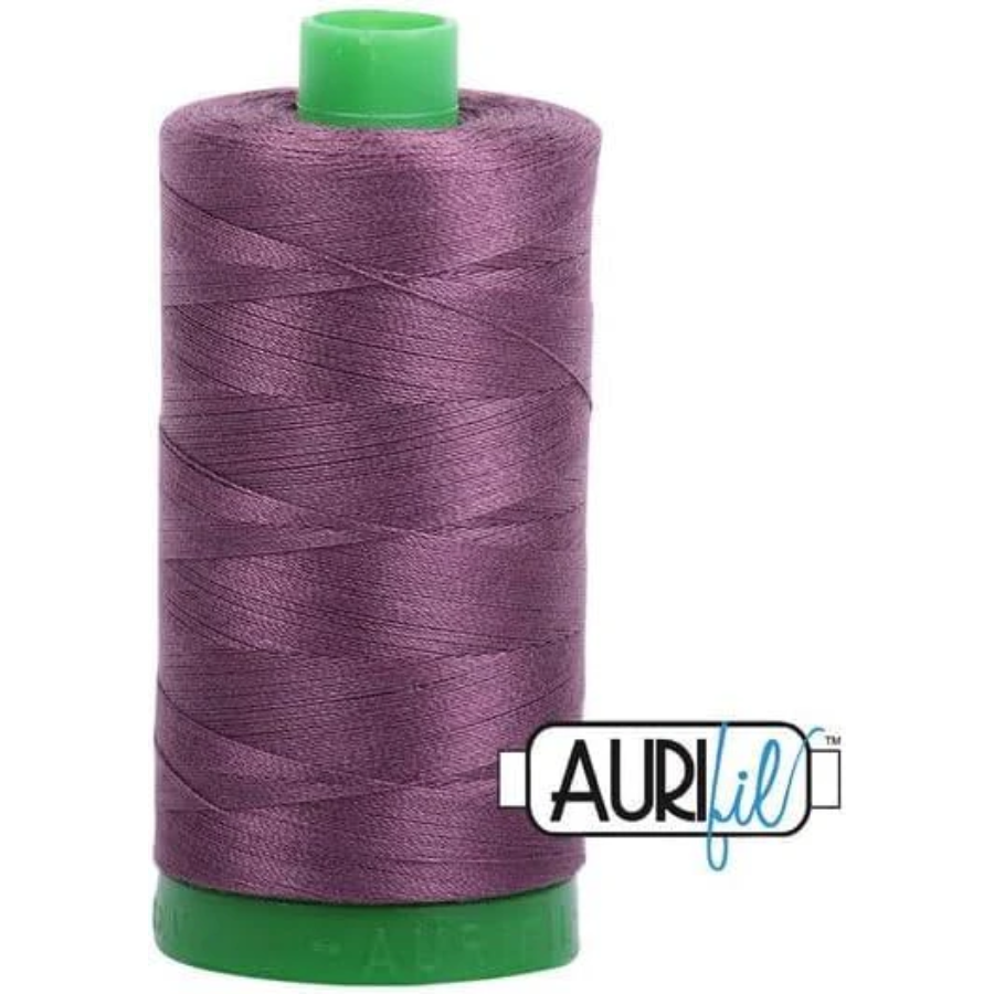 Aurifil Mako Cotton Thread Solid 40wt (1094yds) - Light Blues and Lilacs