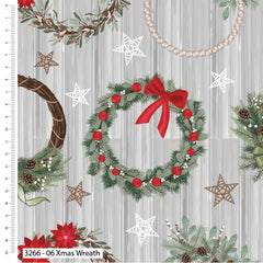 Welcome Home–Victoria Louise Premium Cotton Printed Christmas Fabric-100% Cotton Fabric- By Meter, Half Meter, Long Quarter or Fat Quarters