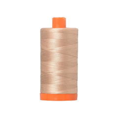 Aurifil Mako Cotton Thread Solid 50wt 1422yds Antique Blush