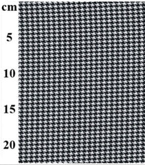 Dog Tooth Polyviscose Checks Tartan 145cm Wide Winter Christmas Fabric for Sewing, Crafting, Dressmaking, Patchwork