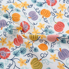 CraftsFabrics Baumwoll-Fat-Quarters-Bündel mit Cartoon-Tieren und Dinosauriern für Kinder, 8 Stück