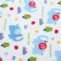 CraftsFabrics Baumwoll-Fat-Quarters-Bündel mit Cartoon-Tieren und Dinosauriern für Kinder, 8 Stück