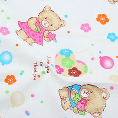 CraftsFabrics Baumwoll-Fat-Quarters-Bündel mit Cartoon-Tieren und Dinosauriern für Kinder, 8 Stück