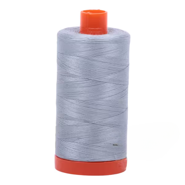 Aurifil Mako Cotton Thread 50wt 1300 Meters/1422 Yards - Artic Sky #2612