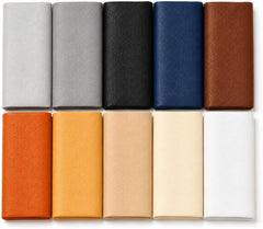 CraftsFabrics Solid Classic Litchi Grain Pebble Lychee Faux Leather Sheet