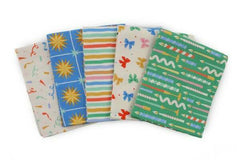 Radiant Celebration 100% Cotton 5Pcs Fat Quarters Fabric Bundle