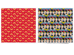 Craft Cotton Co. 100% Cotton Wonder Woman 84 Logo & Evolution Printed Fabric 110cm Wide Ideal for Crafts, displays, Dress Fabric