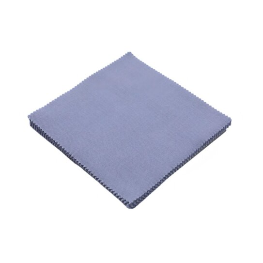 CraftsFabrics Dark Grey 100% Cotton 42pcs Plain 5"x 5" Charm Pack