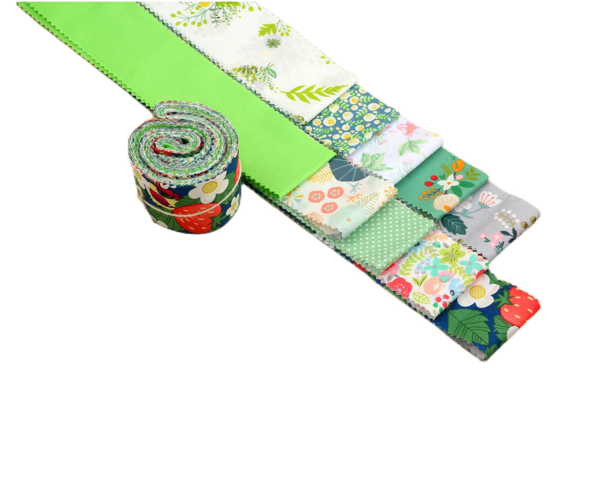 Jelly Rolls Strips 2.4'' Pre-Cut Fabric Collection, 100% Cotton