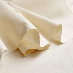 Calico Fabric Plain 100% Cotton Unbleached Testing Fabric 63"/160cm Extra Wide Drafts for Curtain Linings, Totes, Art & Crafts