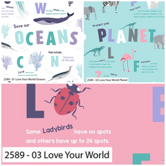 Natural History Museum - Love Your World Collection 100% Cotton Fabric (Ideal for Crafting, Sewing, Novelty Children's Patchwork Fabric)