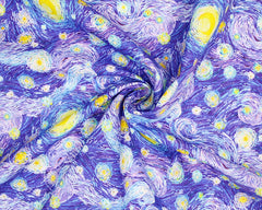 Rose &amp; Hubble, Himmelblauer Stoff mit kleinen Blümchenmustern, Meterware/Halbmeter/Fat Quarter, 100 % Baumwoll-Popeline zum Quilten, Schneidern (CP0938 SKY) 