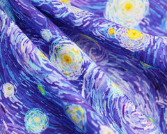 Rose &amp; Hubble, Himmelblauer Stoff mit kleinen Blümchenmustern, Meterware/Halbmeter/Fat Quarter, 100 % Baumwoll-Popeline zum Quilten, Schneidern (CP0938 SKY) 