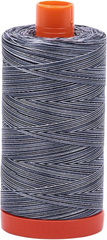 Aurifil Mako Cotton Embroidery Thread 50wt 1422yds Variegated Ideal for Machine Embroidery, Quilting and Sewing