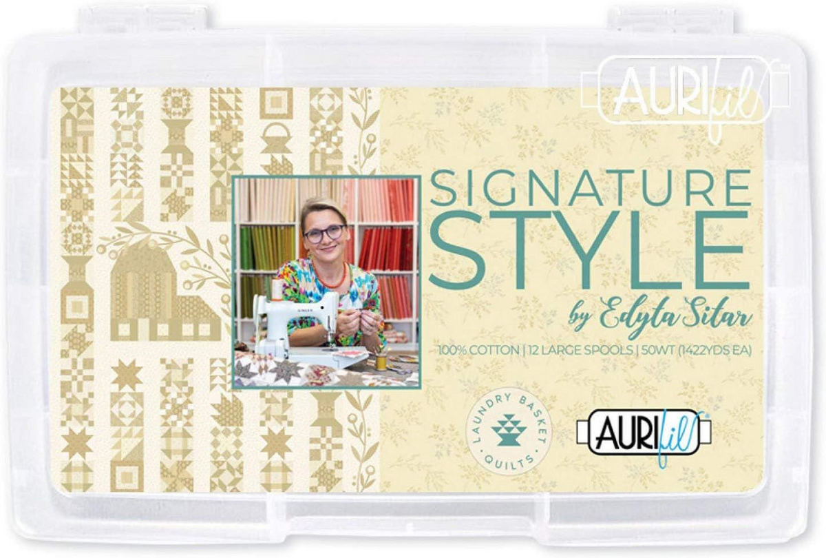 Aurifil Designer Thread Collection-Signature Style by Edyta Sitar for Sewing, Crafting , Quilting and Patchwork