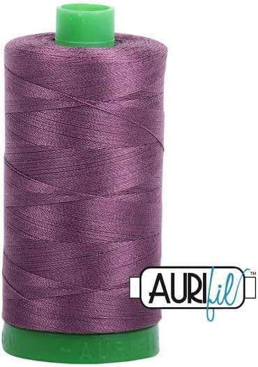 Aurifil Mako Cotton Thread Solid 40wt (1094yds) - Light Blues and Lilacs