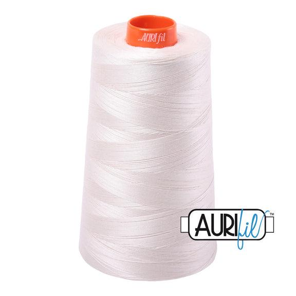 Aurifil 50wt Thread Cone – 100% Cotton – 6,452 Yard – Muslin  - #2311