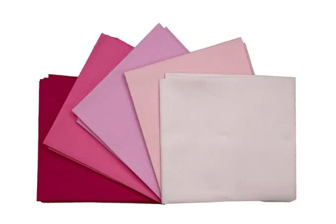 Lot de 4 carrés de tissu Crafty By Chatham Glyn William Morris 100 % percale de coton, 50 x 55 cm de large, pour travaux manuels, patchwork et loisirs créatifs pour enfants