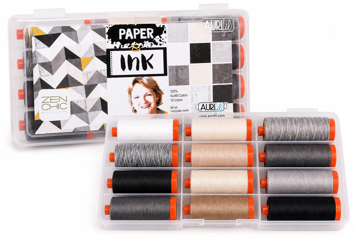 Aurifil Full Bloom von Barbara Persing, Garnset aus 100 % Baumwolle, ideal zum Nähen, Basteln und Patchworken