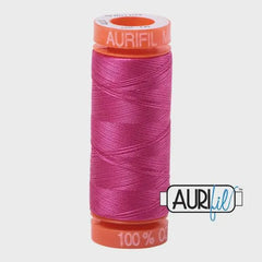 Aurifil 50wt Small Spool 100% Egyptian Cotton (220 Yards/200 Meters)