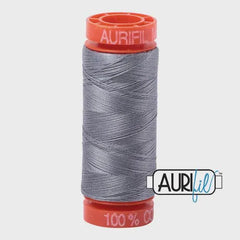 Aurifil 50wt Small Spool 100% Egyptian Cotton (220 Yards/200 Meters)