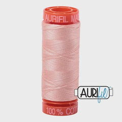 Aurifil 50wt Small Spool 100% Egyptian Cotton (220 Yards/200 Meters)