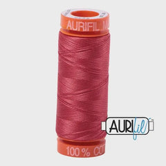 Aurifil 50wt Small Spool 100% Egyptian Cotton (220 Yards/200 Meters)