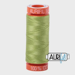Aurifil 50wt Small Spool 100% Egyptian Cotton (220 Yards/200 Meters)