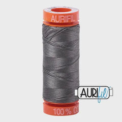Aurifil 50wt Small Spool 100% Egyptian Cotton (220 Yards/200 Meters)