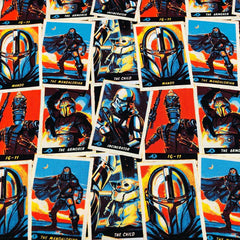 Star Wars Memories Retro-Drucke, Fat Quarter Bundle 4er-Pack, 100 % Baumwolle