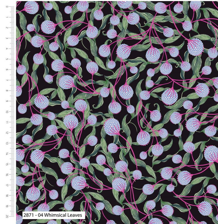 The Craft Cotton Co. Loose Fabric Bethany Salt Parrots in Paradise Fabric 100% Cotton